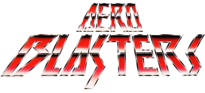 Aero Blasters - Clear Logo Image