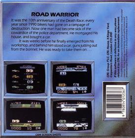 Road Warrior - Box - Back Image