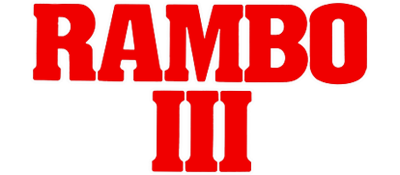 Rambo III - Clear Logo Image