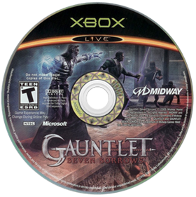 Gauntlet: Seven Sorrows - Disc Image