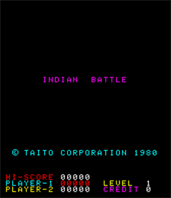 Indian Battle - Screenshot - Game Title Image