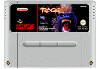 Primal Rage - Fanart - Cart - Front Image