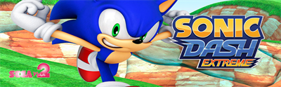 Sonic Dash Extreme - Arcade - Marquee Image