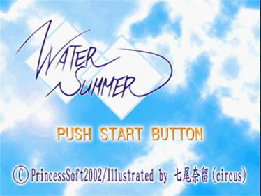 Water Summer - Screenshot - Game Title Image