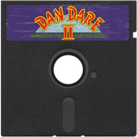 Dan Dare II: Mekon's Revenge - Fanart - Disc Image