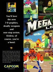 Mega Man Legends - Advertisement Flyer - Front Image