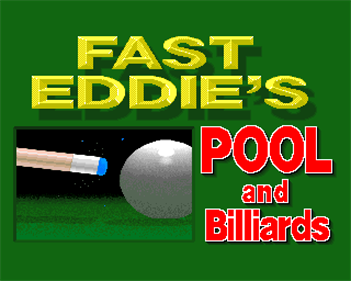 Fast Eddie's Pool & Billiards - Screenshot - Game Title Image