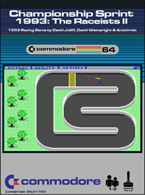 Championship Sprint 1993: The Raceists II - Fanart - Box - Front Image
