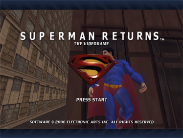 Superman Returns - Screenshot - Game Title Image