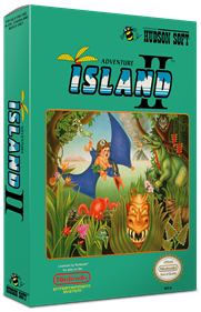Adventure Island II - Box - 3D Image