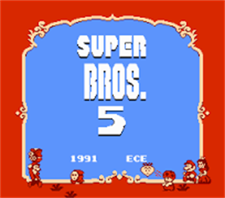 Mario 7-In-1 - Screenshot - Game Title Image