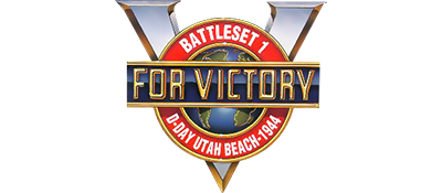 V for Victory: D-Day Utah Beach - Clear Logo Image