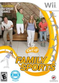Get Up: Family Sports - Box - Front Image