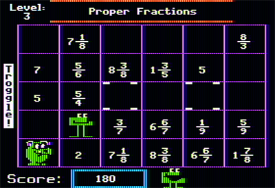 Fraction Munchers - Screenshot - Gameplay Image