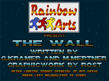 The Wall - Screenshot - Game Title Image