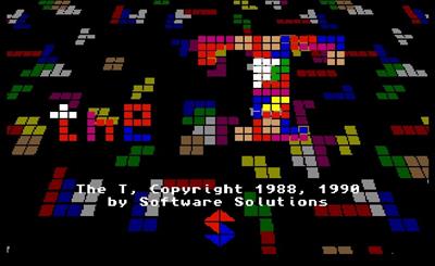 The T(Software Solution) - Screenshot - Game Title Image