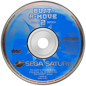 Bust-A-Move 2: Arcade Edition - Disc Image