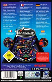 Pro Pinball - Box - Back Image
