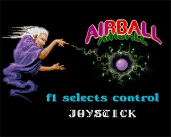 Airball - Screenshot - Game Select Image