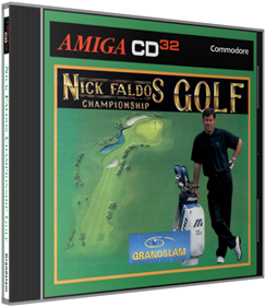 Nick Faldos Championship Golf - Box - 3D Image