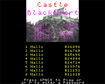 Castle Black Heart - Screenshot - Game Title Image