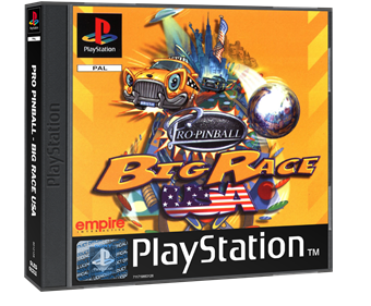 Pro Pinball: Big Race USA - Box - 3D Image