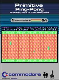 Primitive Ping-Pong - Fanart - Box - Front Image