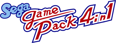 Sega Game Pack 4 in 1 - Clear Logo Image