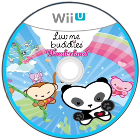 Luv Me Buddies Wonderland - Fanart - Disc Image