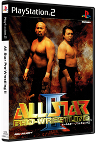 All Star Pro-Wrestling II - Box - 3D Image