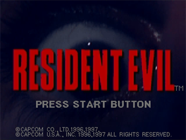 Resident Evil - Screenshot - Game Title Image