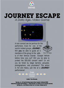 Journey Escape - Box - Back - Reconstructed Image