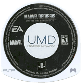 Marvel Nemesis: Rise of the Imperfects - Disc Image