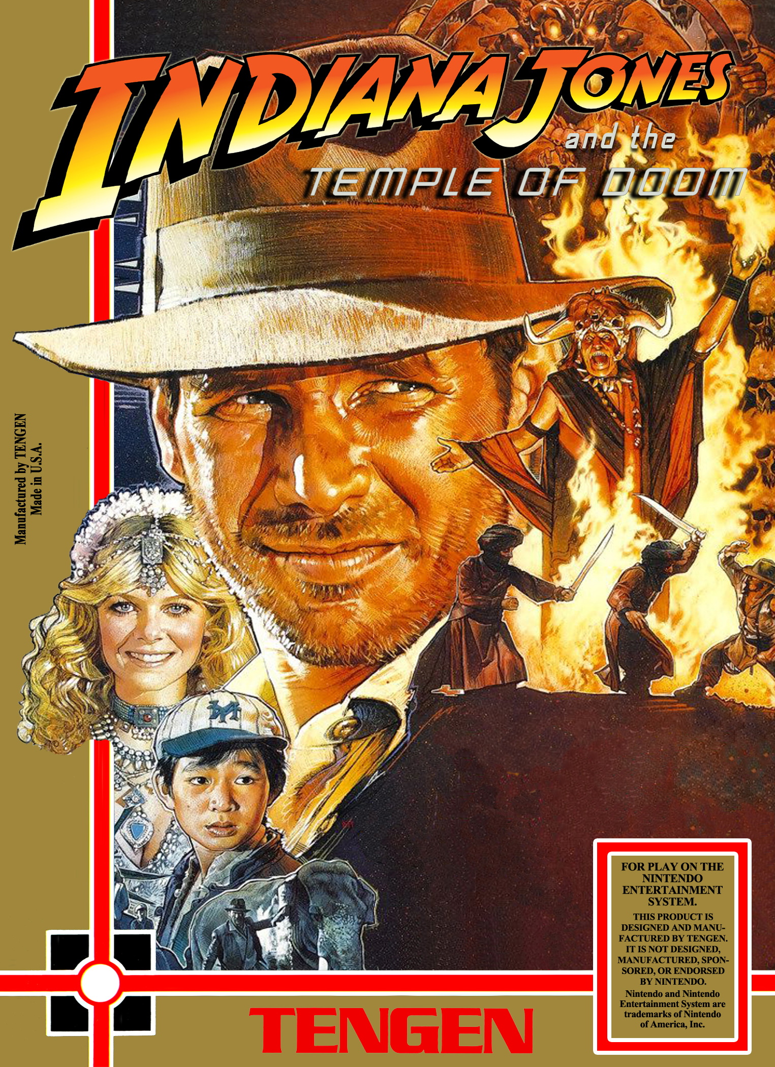 Indiana Jones and the Temple of Doom Details - LaunchBox Games Database