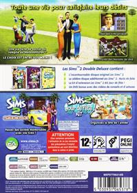 The Sims 2: Double Deluxe - Box - Back Image