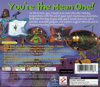 The Grinch - Box - Back Image