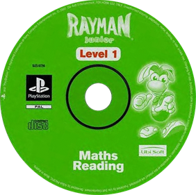 Rayman Junior: Level 1 - Disc Image