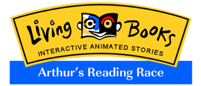 Arthur's Reading Race - Clear Logo Image