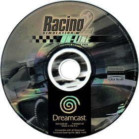 Racing Simulation 2: Monaco Grand Prix On-Line - Disc Image