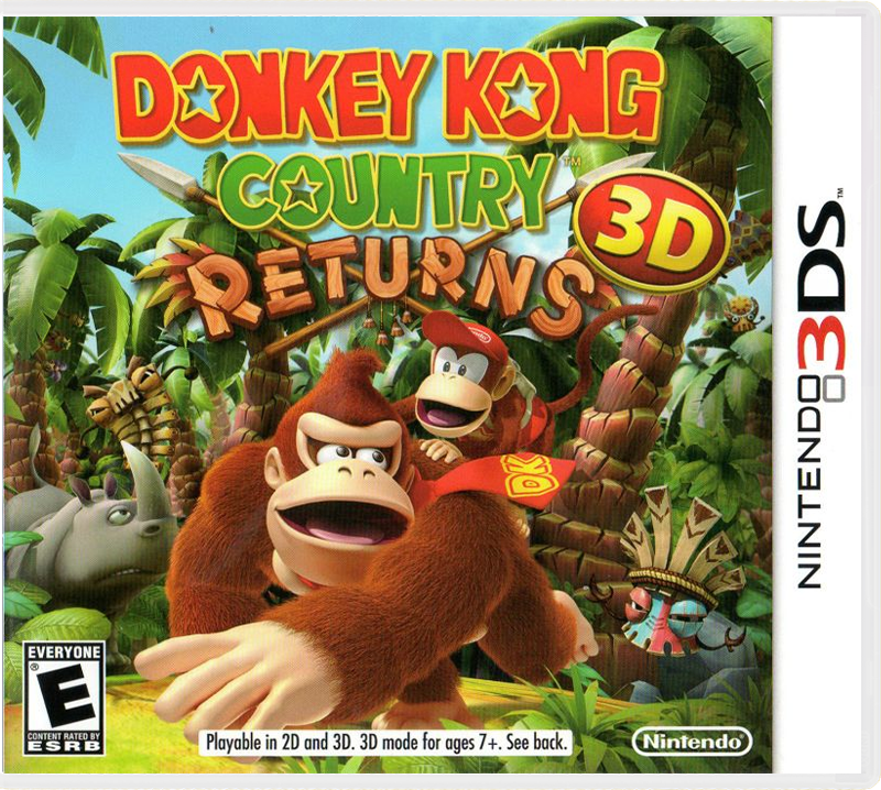 Donkey Kong Country Returns 3D Details - LaunchBox Games ...