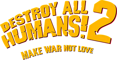Destroy All Humans! 2 - Clear Logo Image