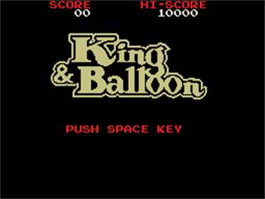 King & Balloon - Screenshot - Game Title Image