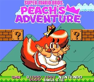 Super Mario Bros.: Peach's Adventure - Screenshot - Game Title Image