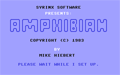 Amphibian - Screenshot - Game Title Image