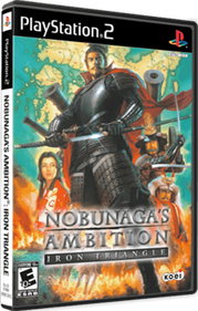 Nobunaga's Ambition: Iron Triangle - Box - 3D Image