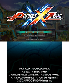 Project X Zone - Screenshot - Game Title Image