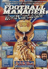 Football Manager: World Cup Edition - Advertisement Flyer - Front Image