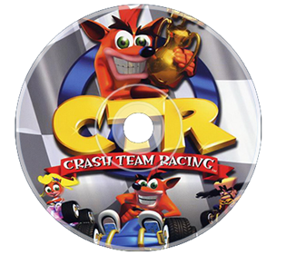 CTR: Crash Team Racing - Fanart - Disc