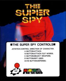 The Super Spy - Arcade - Controls Information Image