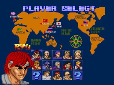 Street Fighter One - Screenshot - Game Select Image